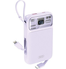 Внешний аккумулятор XO PR243 10000mAh фиолетовый