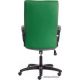 Офисное кресло TetChair Trendy кожзам/ткань, зеленый/серый
