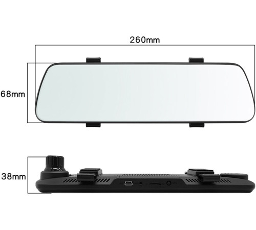 Видеорегистратор-зеркало Ritmix AVR-9105