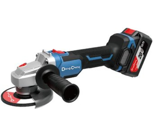 Угловая шлифмашина DongCheng DCSM03-125 Type FK с 2-мя АКБ, кейс