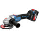 Угловая шлифмашина DongCheng DCSM03-125 Type FK с 2-мя АКБ, кейс