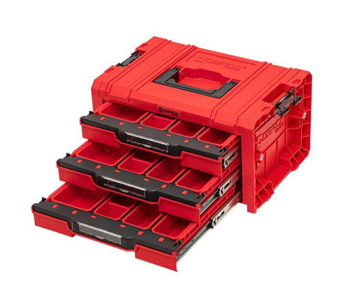 Ящик для инструментов Qbrick System PRO Drawer 3 Toolbox Expert RED Ultra HD