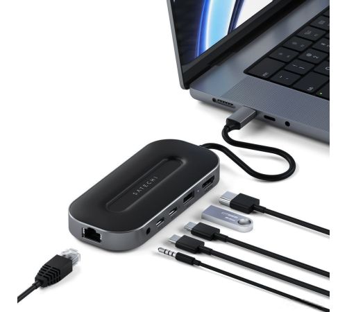 Док-станция Satechi USB-4 Multiport W2.5G Ethernet ST-U4MGEM
