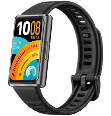 Фитнес-браслет Huawei Band 11 Pro черный, с черным силиконовым ремешком, международная версия