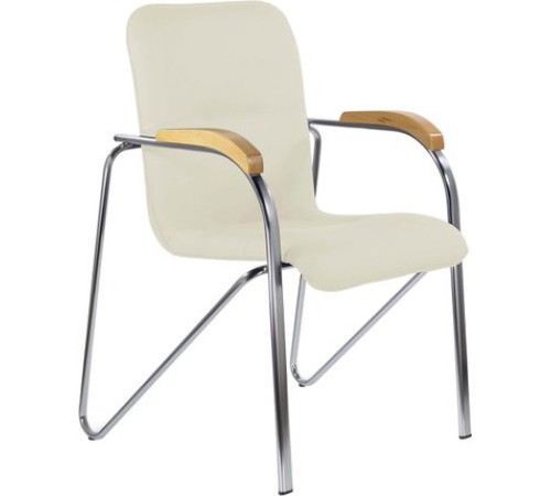 Офисный стул Brabix CF-105 532762 хром/бежевый