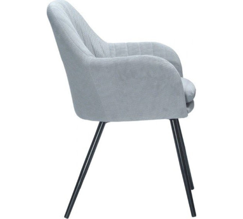 Стул с подлокотниками Mara Бискотти классик Black серый