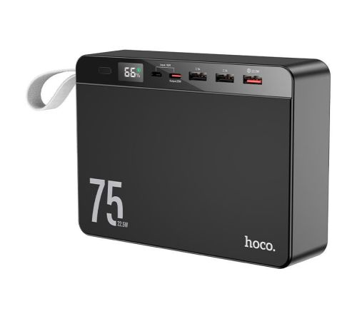 Внешний аккумулятор Hoco J94 Overlord 75000mAh черный