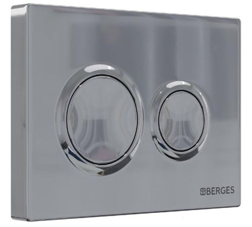 Панель смыва Berges Wasserhaus Novum 040063 хром