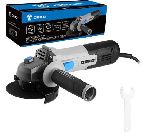 Угловая шлифмашина Deko AGDK-1000W PRO 084-1076