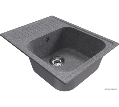 Кухонная мойка Mixline ML-GM18 551976 графитовый