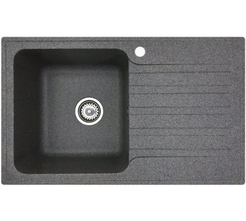 Кухонная мойка БелЭворс Со смесителем и дозатором Styl L + L74004-9 + L405-1 серый/сатин