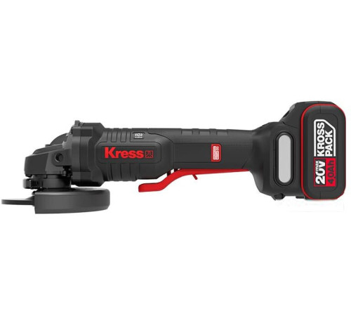Угловая шлифмашина Kress KUH04 с 2-мя АКБ, кейс