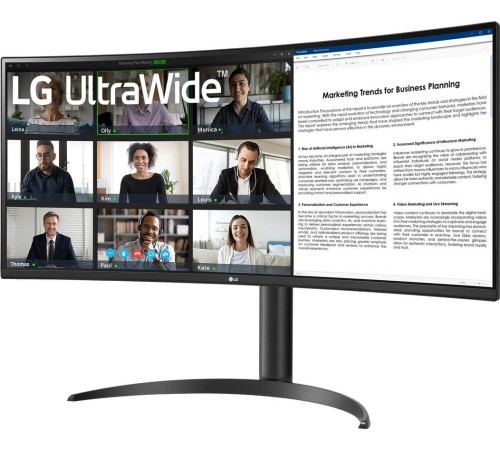 Монитор LG UltraWide 34WR55QK-B