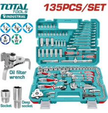 Универсальный набор инструментов Total THKTHP21356 135 предметов