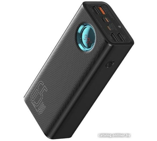 Внешний аккумулятор Baseus Amblight Digital Display Fast Charge Power Bank 65W 26800mAh черный