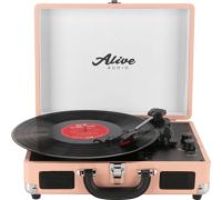 Виниловый проигрыватель Alive Audio Glam Blush