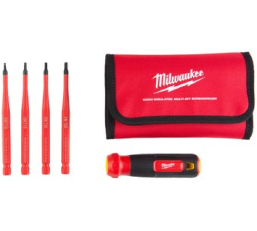 Набор отвертка с битами Milwaukee 4932493658 5 предметов