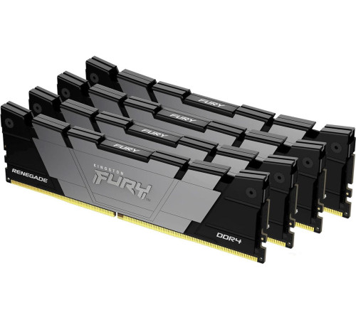Оперативная память Kingston FURY Renegade 4x16ГБ DDR4 3600 МГц KF436C16RB12K4/64