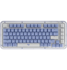 Клавиатура Logitech Alto Keys K75M 920-013301 белый/синий, с гравировкой