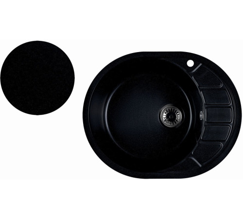 Кухонная мойка Marblan Ovata L оникс