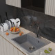 Кухонная мойка Mixline ML-GM15 551920 графитовый