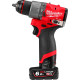 Ударная дрель-шуруповерт Milwaukee M12 FUEL M12FPD2-602X 4933479870 с 2-мя АКБ 6 Ач, кейс