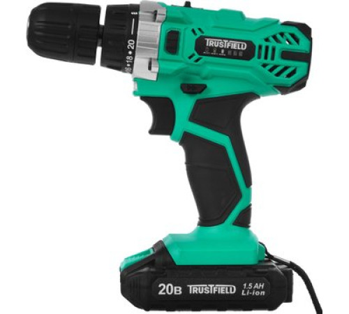 Дрель-шуруповерт Trustfield ETCD-18.2.1 с 2-мя АКБ, кейс