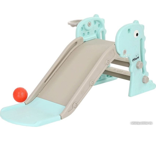 Горка Pituso Веселый динозаврик UN-DW37 зеленый