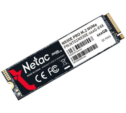 SSD Netac N930E PRO 512GB NT01N930E-512G-E4X-N