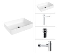 Умывальник Lauter 21487-50+Cascade 21СК0655C+сифон 21635CH+дон.клапан 21190CH хром