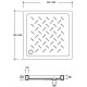 Душевой поддон RGW CR-099 90x90