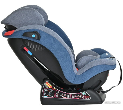 Детское автокресло Pituso Ruente R202 джинс/светло-серый