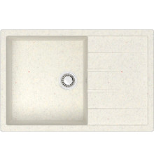 Кухонная мойка MARRBAXX Карельский камень модель 161/Q7 F161Q007 белый/хлопок