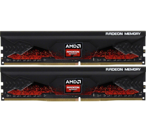 Оперативная память AMD Radeon R9 Gamer Series 2x8GB DDR4 PC4-25600 R9S416G3206U2K