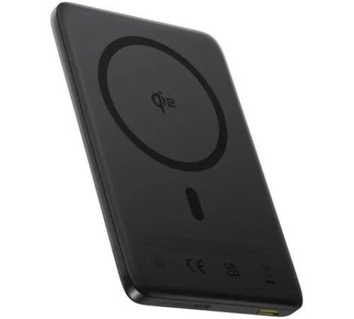 Внешний аккумулятор Baseus PicoGo AM41 Ultra-Slim Qi2 Magnetic Power Bank 10000mAh черный