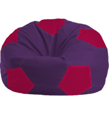 Кресло-мешок Flagman Мяч Стандарт М1.1-68 фиолетовый/малиновый