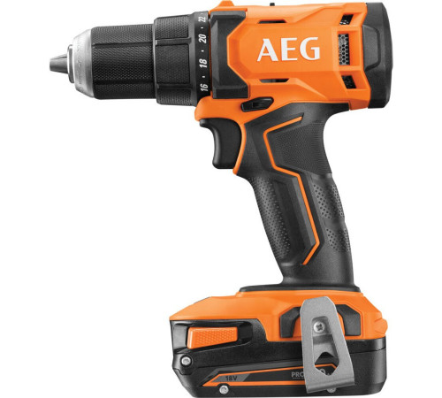 Дрель-шуруповерт AEG Powertools BS18G4-201C 4935499174 с 1-им АКБ