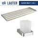 Набор аксессуаров для ванной Lauter 21SH7061 + 21SH7131 Chrome, 2 предмета