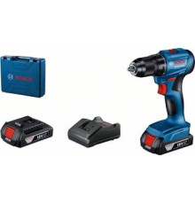 Дрель-шуруповерт Bosch GSR 185-LI Professional 06019K3080 с 2-мя АКБ, кейс