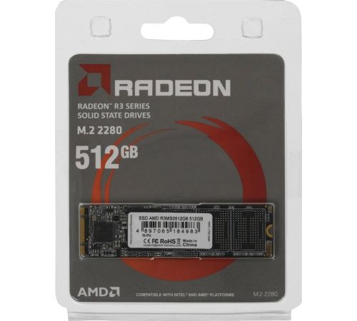 SSD AMD Radeon R3 512GB R3MS0512G8