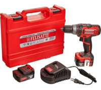 Дрель-шуруповерт Felisatti ДА-10/14.4Л3М 3830.5.1.10 с 2-мя АКБ, кейс