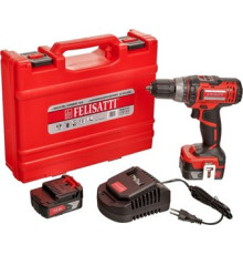 Дрель-шуруповерт Felisatti ДА-10/14.4Л3М 3830.5.1.10 с 2-мя АКБ, кейс