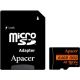 Карта памяти Apacer microSDXC AP64GMCSX10U8-R 64GB с адаптером