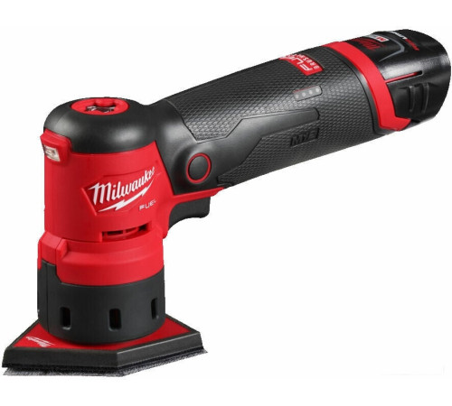 Дельташлифмашина Milwaukee M12FDSS-422X 4933479681 с 2-мя АКБ 2 Ач, 4 Ач
