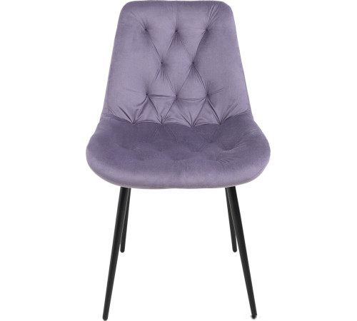 Стул Алвест Av 435 сливовый бархат/черный