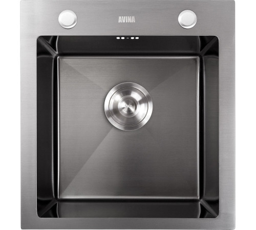 Кухонная мойка Avina HM4548 PVD графит