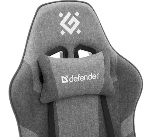 Игровое геймерское кресло Defender Teiz серый