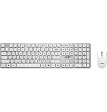 Офисный набор MSI Forge K210 Wireless Combo White