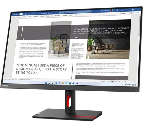 Монитор Lenovo ThinkVision S27i-30 63DFKAT4UK