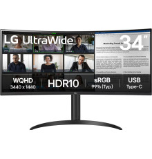 Монитор LG UltraWide 34WR55QK-B